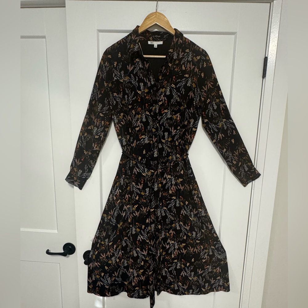 Floral Long Sleeve Dress perfect for autumn